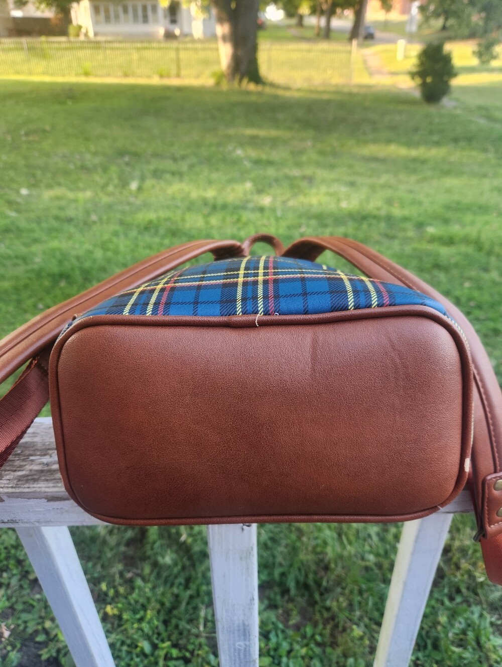 Loungefly Pokémon Pikachu Tartan Plaid Mini Backpack Preloved - Picture 6 of 11